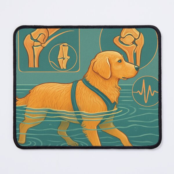 Item preview, ACL Recovery Hydrohound - Canine Rehab Therapist Art - Veterinary Gift | IAATH Certified designed and sold by TONSNAP.