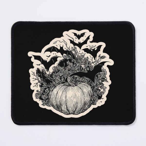 Item preview, Halloween Bats and pumpkins designed and sold by MendaciousMina.