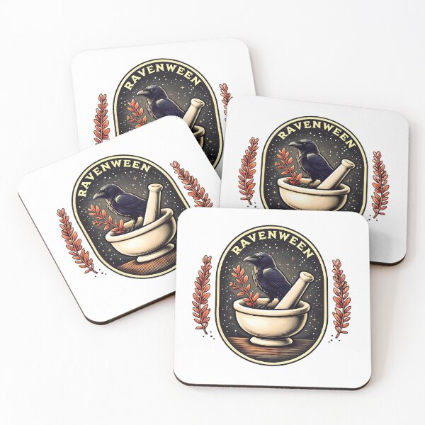 Item preview, Raven Ween – Gothic Halloween Raven Print designed and sold by GoxyVision.