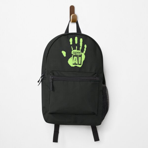 Item preview, STOP AI / Support Human Art - Handprint designed and sold by Frank J. Art.