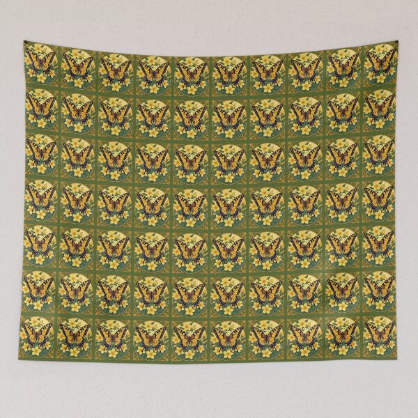 Item preview, Papilio glaucus Butterfly With Yellow Jasmine designed and sold by taiche.