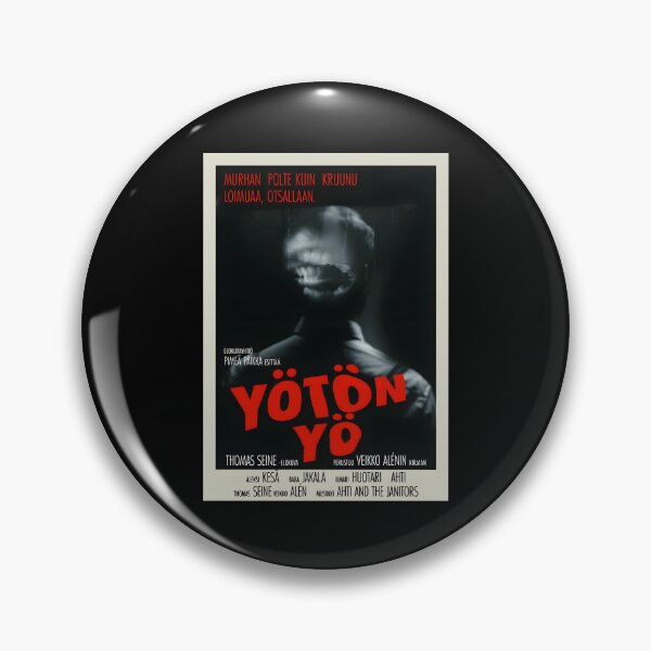 Item preview, Yötön Yö poster from Alan Wake 2 designed and sold by Deepwood.