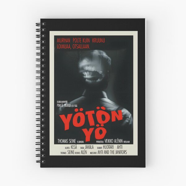Item preview, Yötön Yö poster from Alan Wake 2 designed and sold by Deepwood.