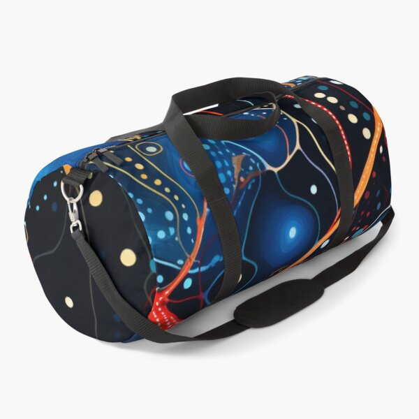 Item preview, Aboriginal Inspired Dot Art - With Lava in the Arctic Ocean designed and sold by GrinGalore.