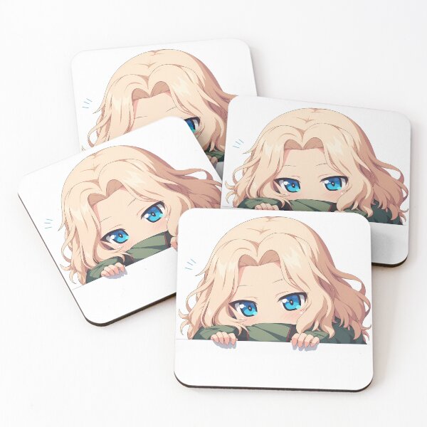Aperçu de l'œuvre Anime de filles et de chars gracieux et chibi créée et vendue par B5fivemerch.
