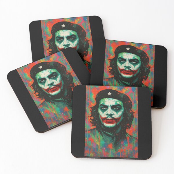 Item preview, Che Guevara Joker – Revolutionary Graffiti Portrait designed and sold by Enea Kelo.