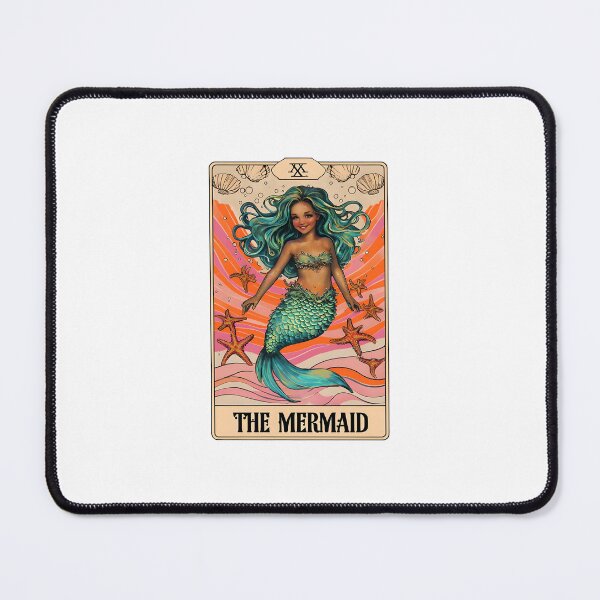 Item preview, The Mermaid – Mystical Tarot Card Print designed and sold by GoxyVision.