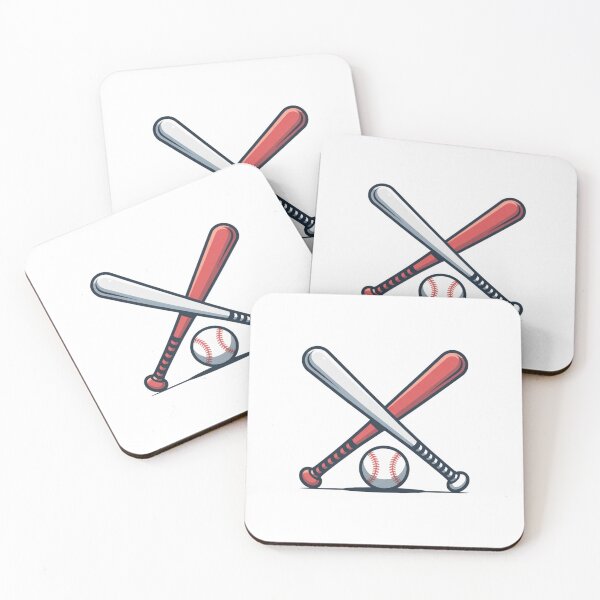 Item preview, Baseball Bats and Ball – Sports Icon Design designed and sold by ArtByYunus.