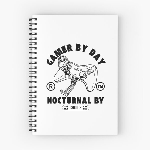 Item preview, Gamer by day, nocturnal by choice designed and sold by Peerless-Prime.