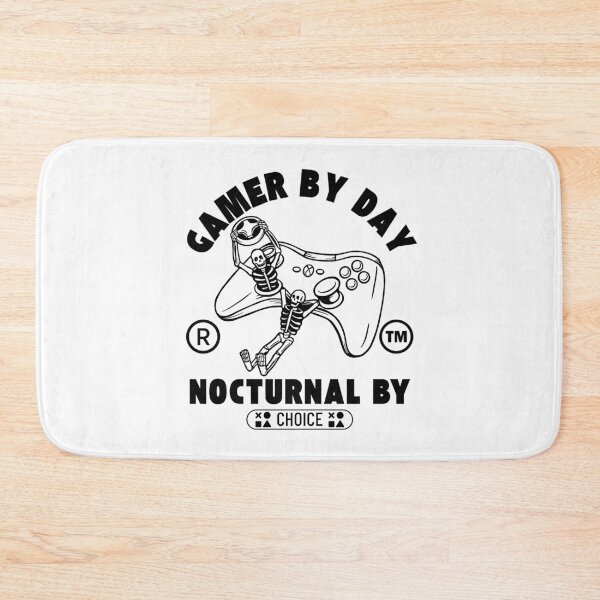 Item preview, Gamer by day, nocturnal by choice designed and sold by Peerless-Prime.
