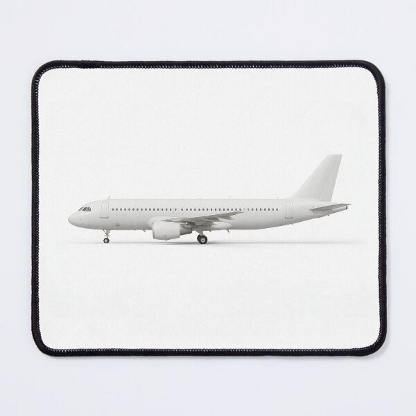 Item preview, Commercial Airplane Side View Illustration designed and sold by SassyArtistry.