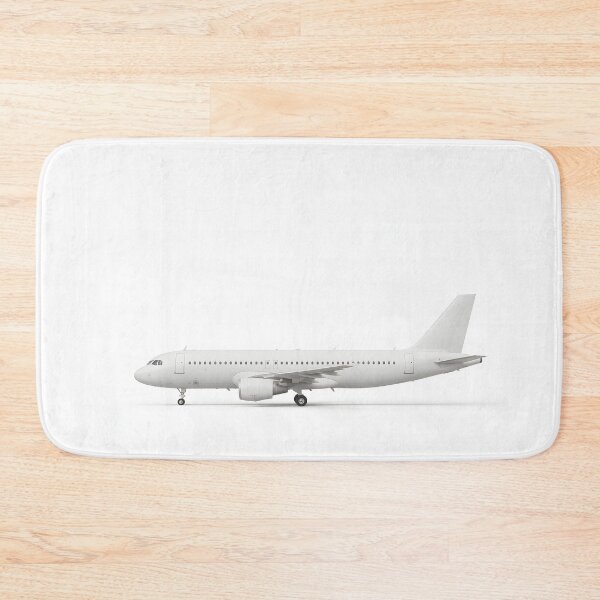 Item preview, Commercial Airplane Side View Illustration designed and sold by SassyArtistry.