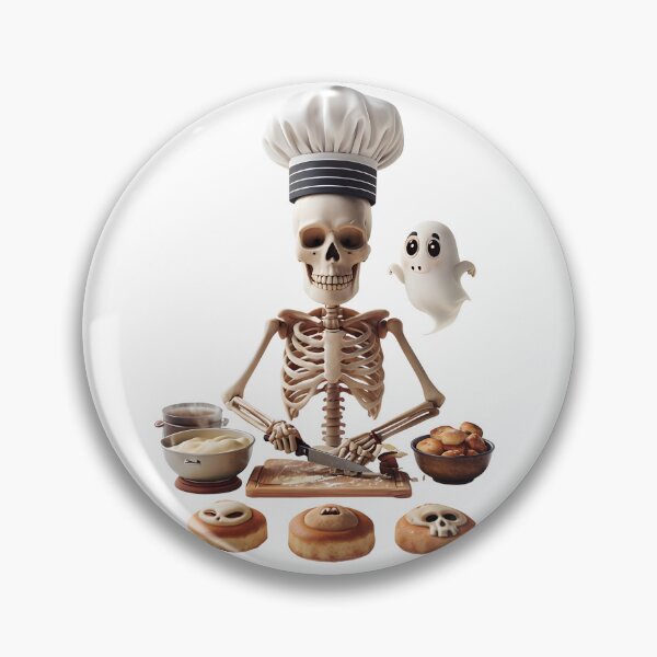 Artikelvorschau, Ghost & Skeleton Bakers – Gruselig süßer Druck entworfen und verkauft von GoxyVision.