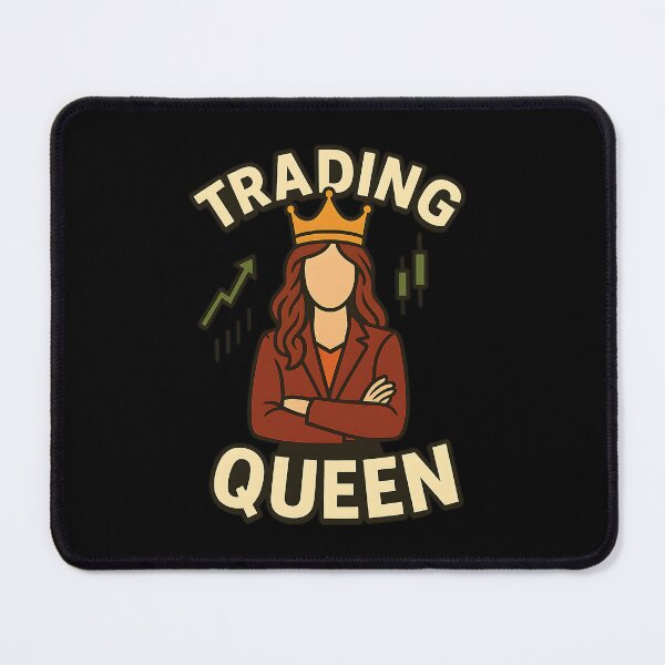 Item preview, Trading Queen – Stock Market & Crypto Identity Design for Women designed and sold by Pride-Casuals.
