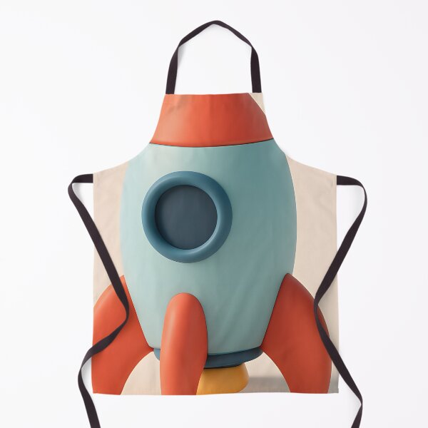 Item preview, Cute Cartoon Rocket Illustration designed and sold by SassyArtistry.