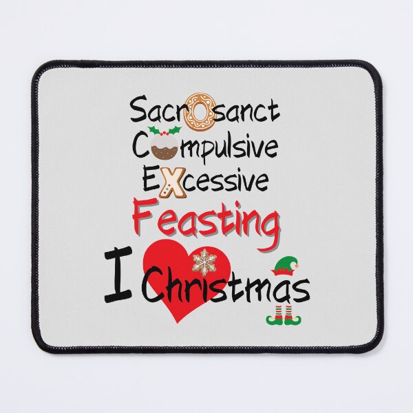 Item preview, Festive Season Feasting - A recipe for post-meal fatigue. designed and sold by MPC-Mince-Pies.