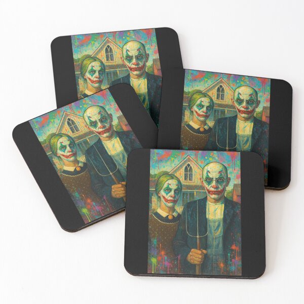 Item preview, American Gothic Graffiti Pop Art Reimagining designed and sold by Enea Kelo.