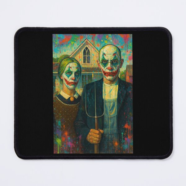 Item preview, American Gothic Graffiti Pop Art Reimagining designed and sold by Enea Kelo.