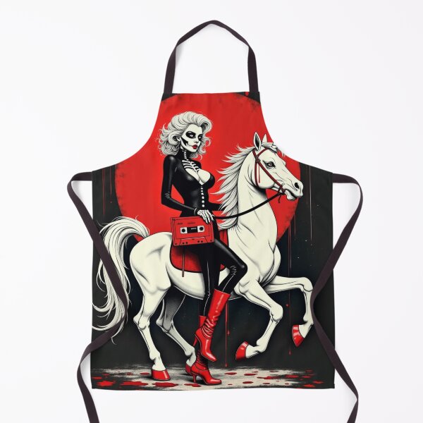 Item preview, Skeleton Riding A Unicorn designed and sold by WHITE FLAME PRINTS.