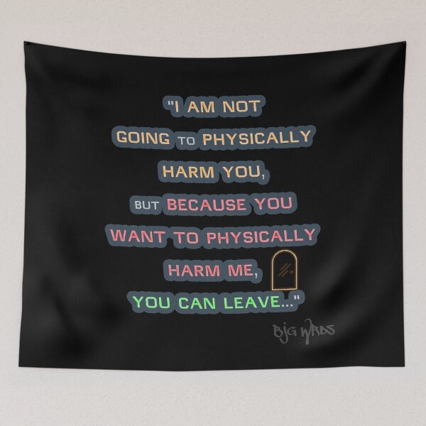 Item preview, "I AM NOT ..." Quote 8/18/2025 designed and sold by BJGWRDS.