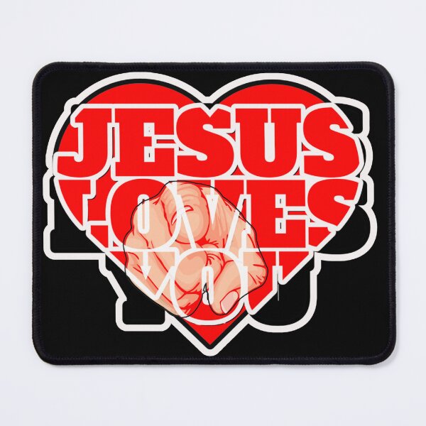 Item preview, JESUS loves you designed and sold by Kingdom Warrior Tribe .