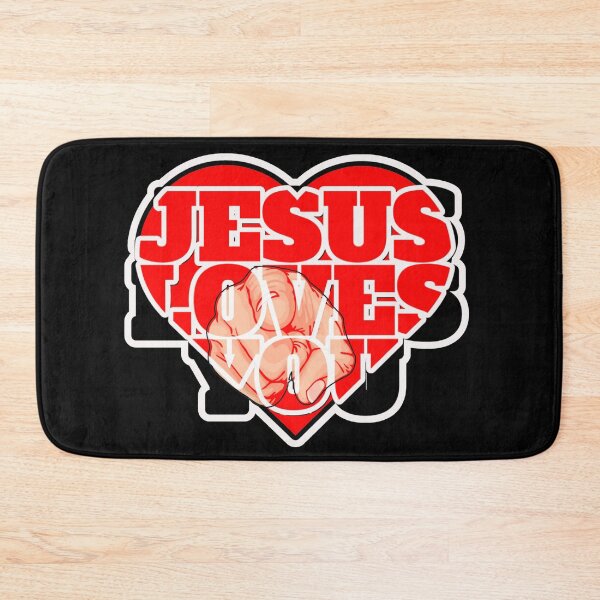 Item preview, JESUS loves you designed and sold by Kingdom Warrior Tribe .
