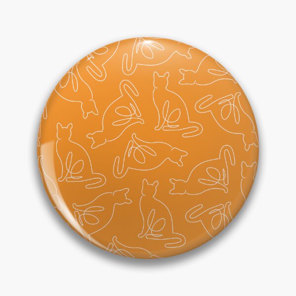 Item preview, Patrón de dibujo de una sola línea de gato designed and sold by RuthB-Design.
