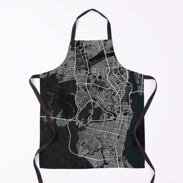 Item preview, Guayaquil City Map of Guayas, Ecuador - Dark designed and sold by deMAP.