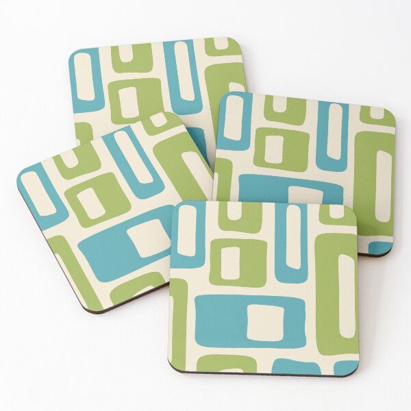 Item preview, Retro Mid Century Modern Abstract Pattern 131 designed and sold by tonymagnerart.