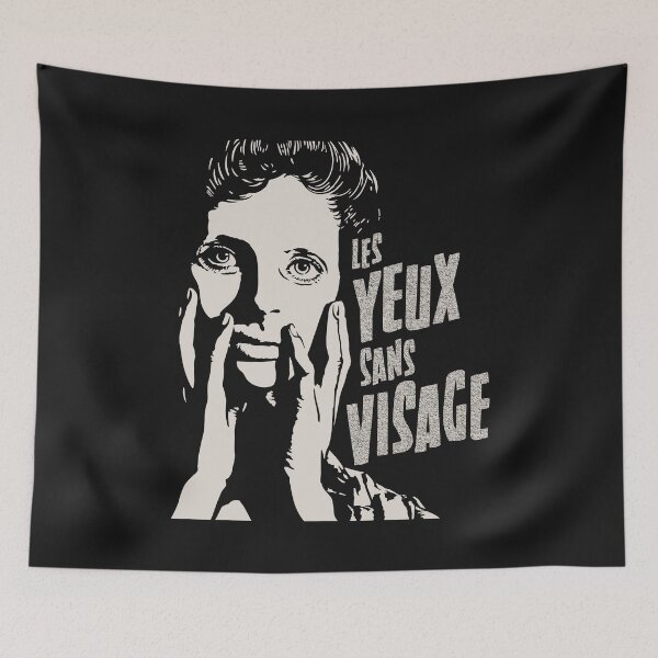Item preview, Eyes Without A Face French vintage horror designed and sold by LapinMagnetik.