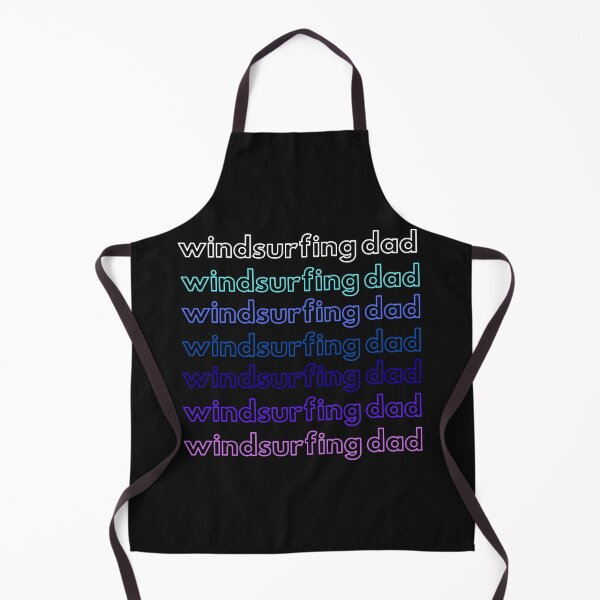 Artikelvorschau, Windsurfing Dad Retro Farbverlauf Design entworfen und verkauft von Danlentys.