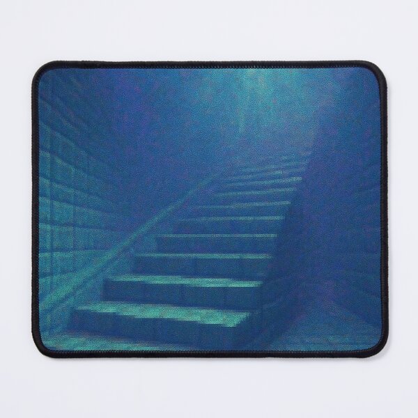 Item preview, Flooded Azure Exit Stairwell designed and sold by archzero.