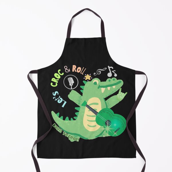 Item preview, Let’s Croc and Roll – Born to Croc Funny Alligator Design designed and sold by minibrainco.