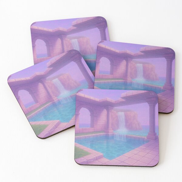 Item preview, Pink Horizon // Pool Temple Balcony designed and sold by archzero.