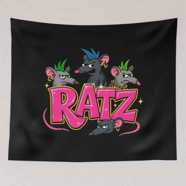 Item preview, Ratz Punk Rats Graffiti Style Cartoon Design designed and sold by YourDreamyDesign.