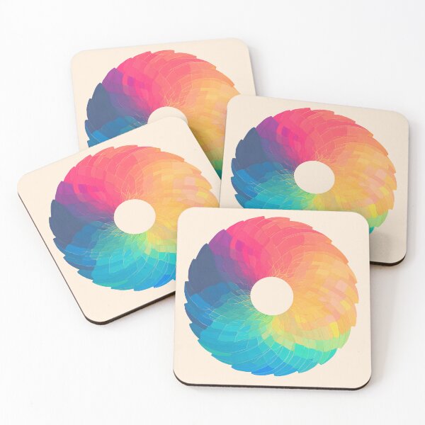 Item preview, Harmonious Color Wheel Gradient - Minimalist Palette Art Print designed and sold by Windy-market.