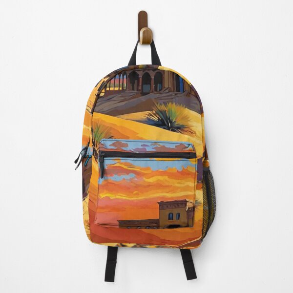 Item preview, Desert Sunset – Surreal Mansion in the Sands designed and sold by DreamistStore.