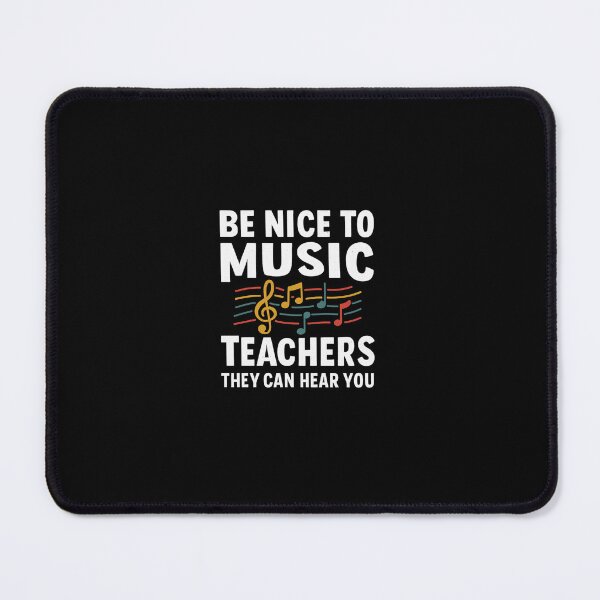 Item preview, Be Nice to Music Teachers – They Can Hear You | Colorful Notes Design designed and sold by -TRAZZA-.
