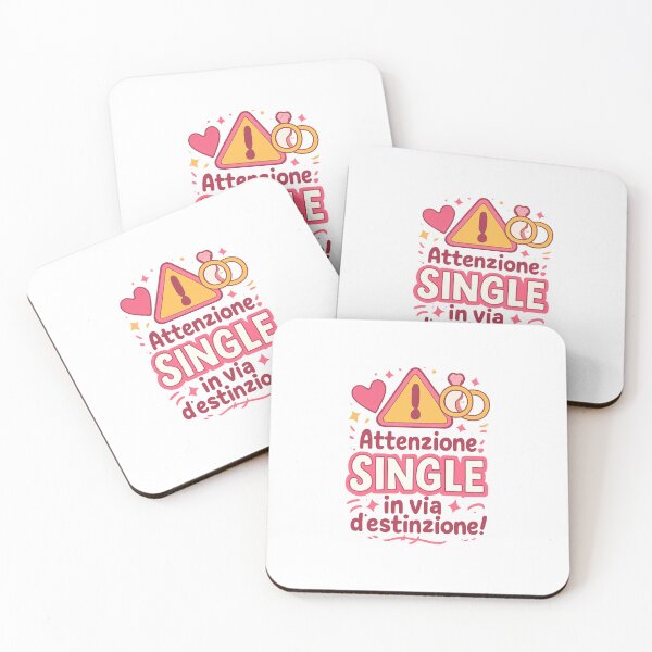 Item preview, Warning: Singles Going Extinct Acrylic Block designed and sold by gaussina.