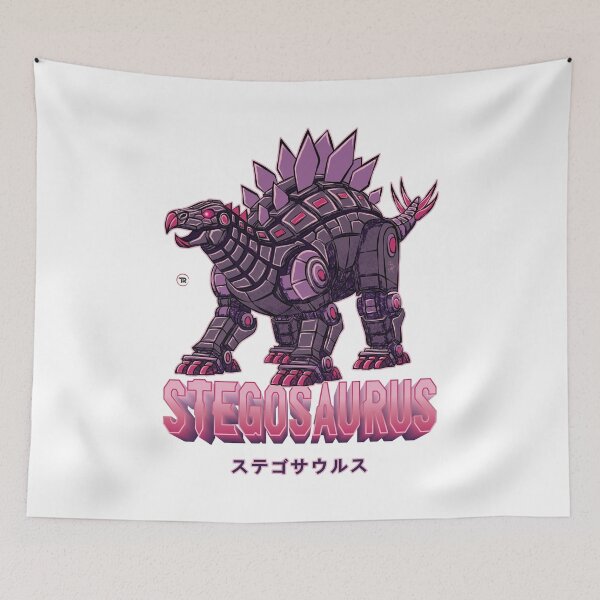 Item preview, Mecha Stegosaurus - White designed and sold by ThorReyes.