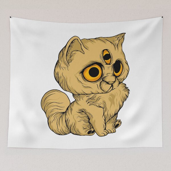 Item preview, Third Eye Tribe Cat Tee designed and sold by PSYNOVA.