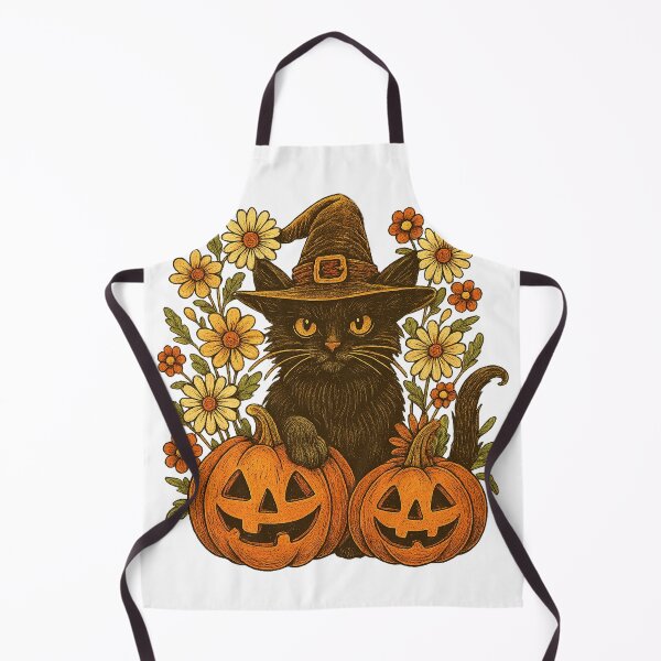 Item preview, Catful pumpkins halloween|ghost cat png|black cat halloweening|fall ghostly pumpkin|boho floral cat shirt|boho floral cats, fall boho png designed and sold by PixelBlooming.
