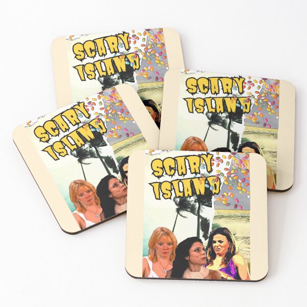 Item preview, Scary Island Showdown | Housewives Comic Print designed and sold by Parasocialite.