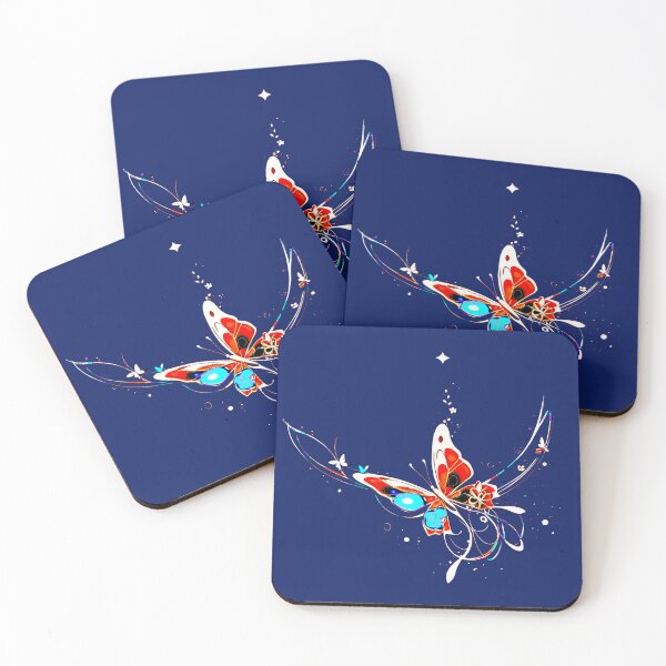 Item preview, Minimalist Rocket Tiny Butterfly  designed and sold by Doodle-Bloom.