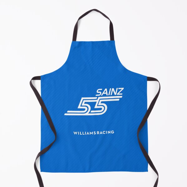 Item preview, Carlos Sainz 55 Logo Williams Racing F1 Blue Art designed and sold by Studio F1Grid.