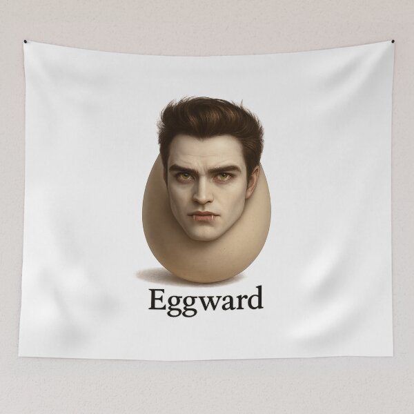 Item preview, Eggward the Vampire Egg Realistic Gothic Design designed and sold by YourDreamyDesign.