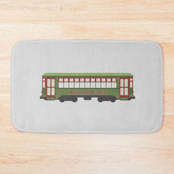 Item preview, Classic New Orleans Green Streetcar Illustration designed and sold by ArtSpireWorks.