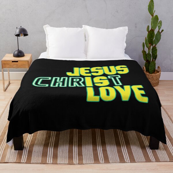 Item preview, JESUS CHRIST IS LOVE designed and sold by Kingdom Warrior Tribe .