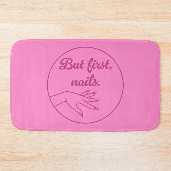 Item preview, But First, Nails - Berry designed and sold by sillyjess.