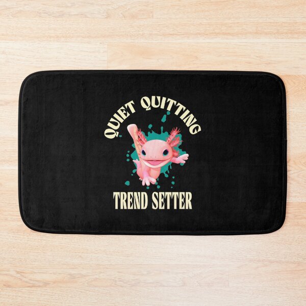 Item preview, Funny Pink Axolotl Quiet Quitting Trend Setter designed and sold by Vac1.